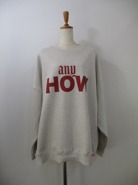 トーマスマグパイ トーマスマグパイ THOMAS MAGPIE any HOW スウェット