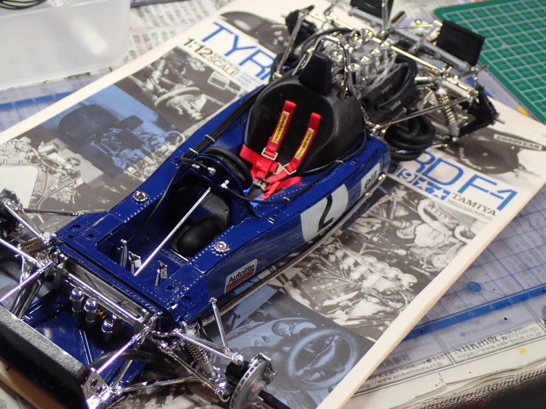 プラモ製作記 24 タイレル フォード F1 1/12 タミヤ : 小生の備忘録