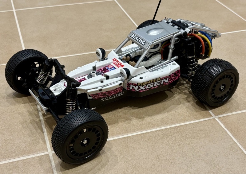 タミヤ1/10RC DT-04 ファイターネクスジェン組み立て完了 : Black Fantom