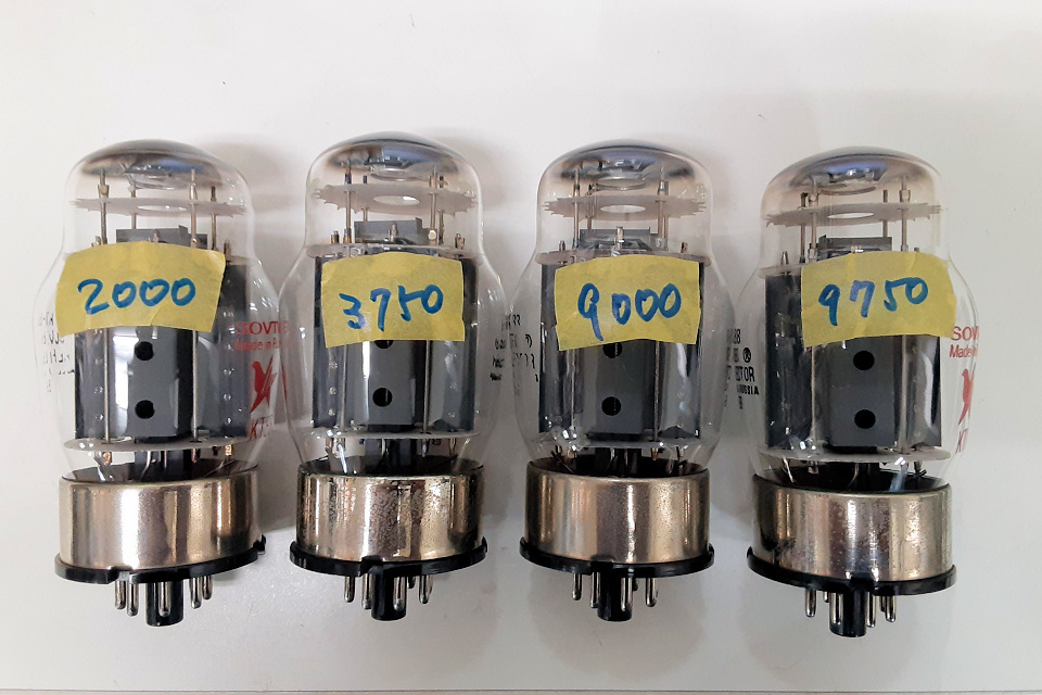 真空管の寿命 ~KT88の場合~ : オーディオ万華鏡(SUNVALLEY audio公式