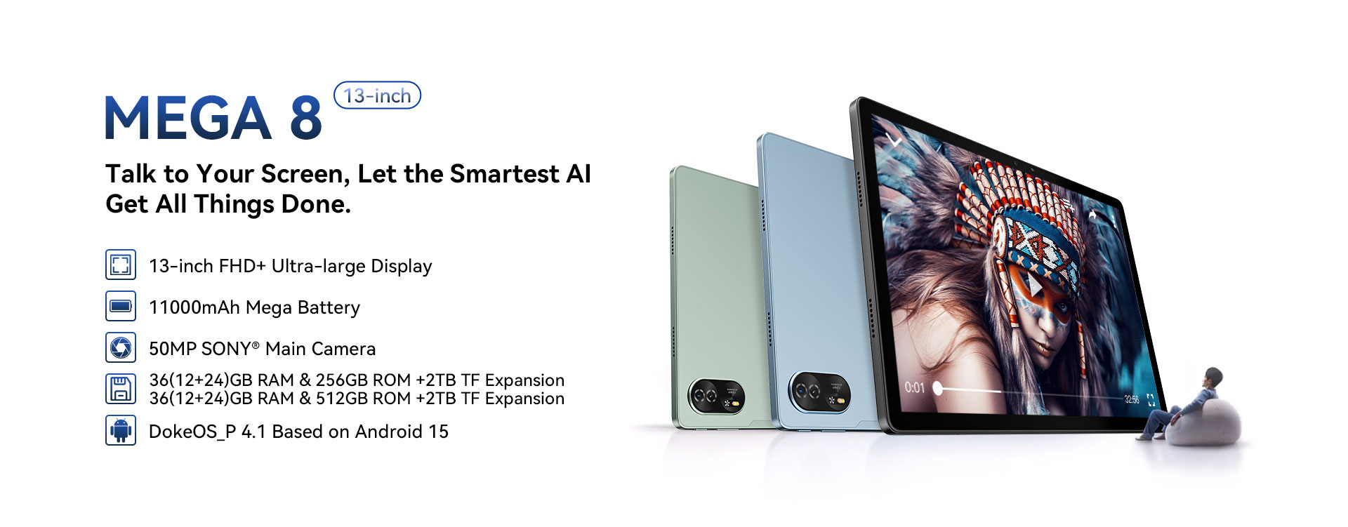 TABWEE T90 WiFi Tablet 11