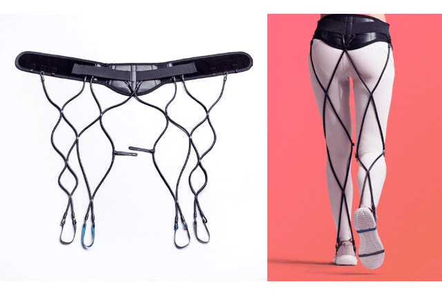 歩行をサポート「ゴムの筋肉」 シンプルなのに新発想、海外販売も開始