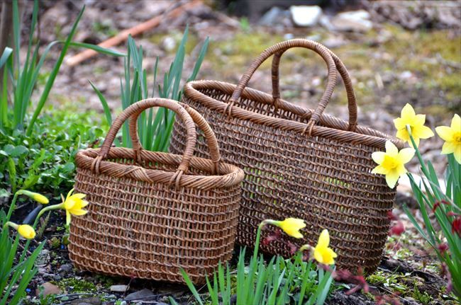 ファッションニュース〉あけび蔓のかご、人気の理由 時がたつほどに