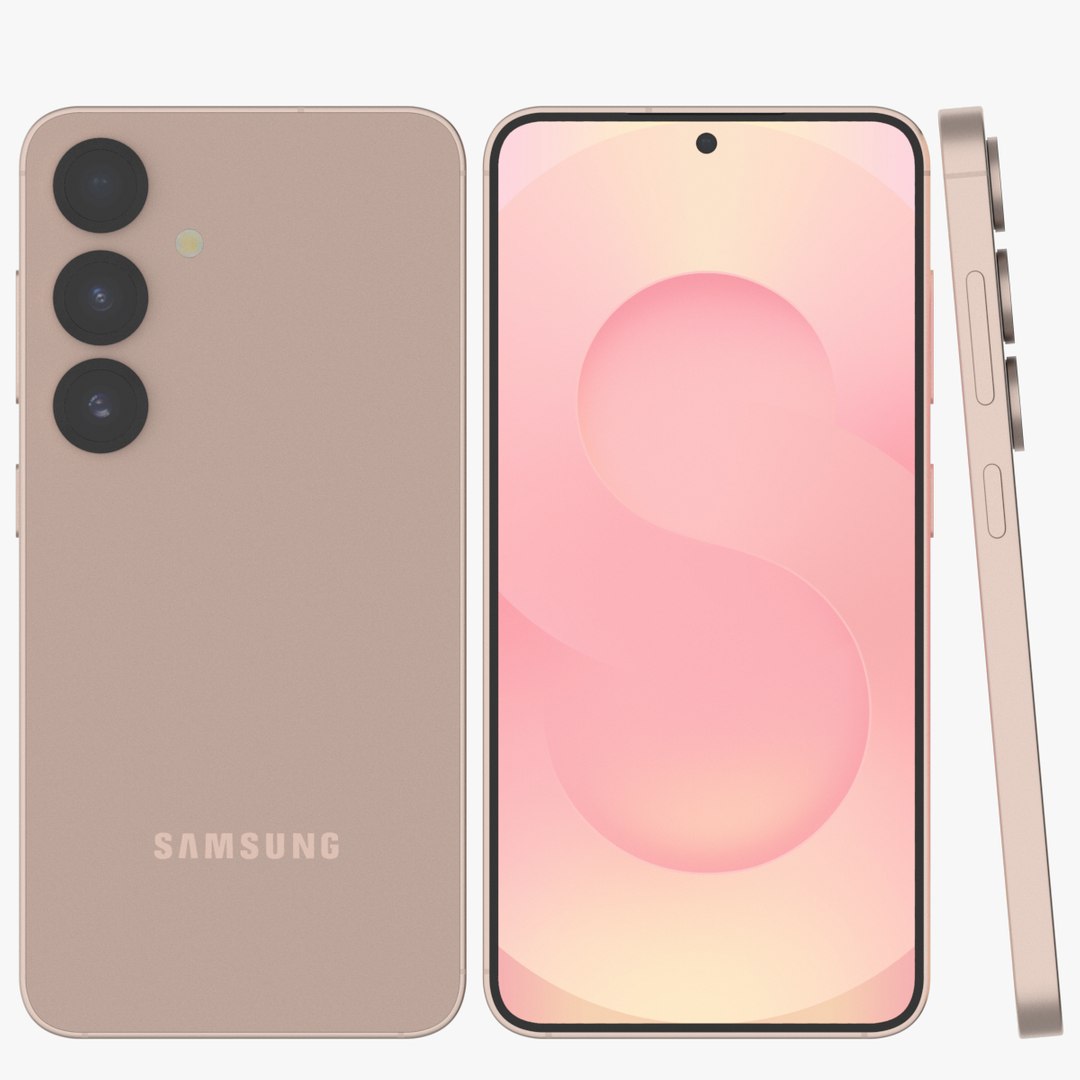 Samsung Galaxy S25 Pinkgold 3D Model - TurboSquid 2367549