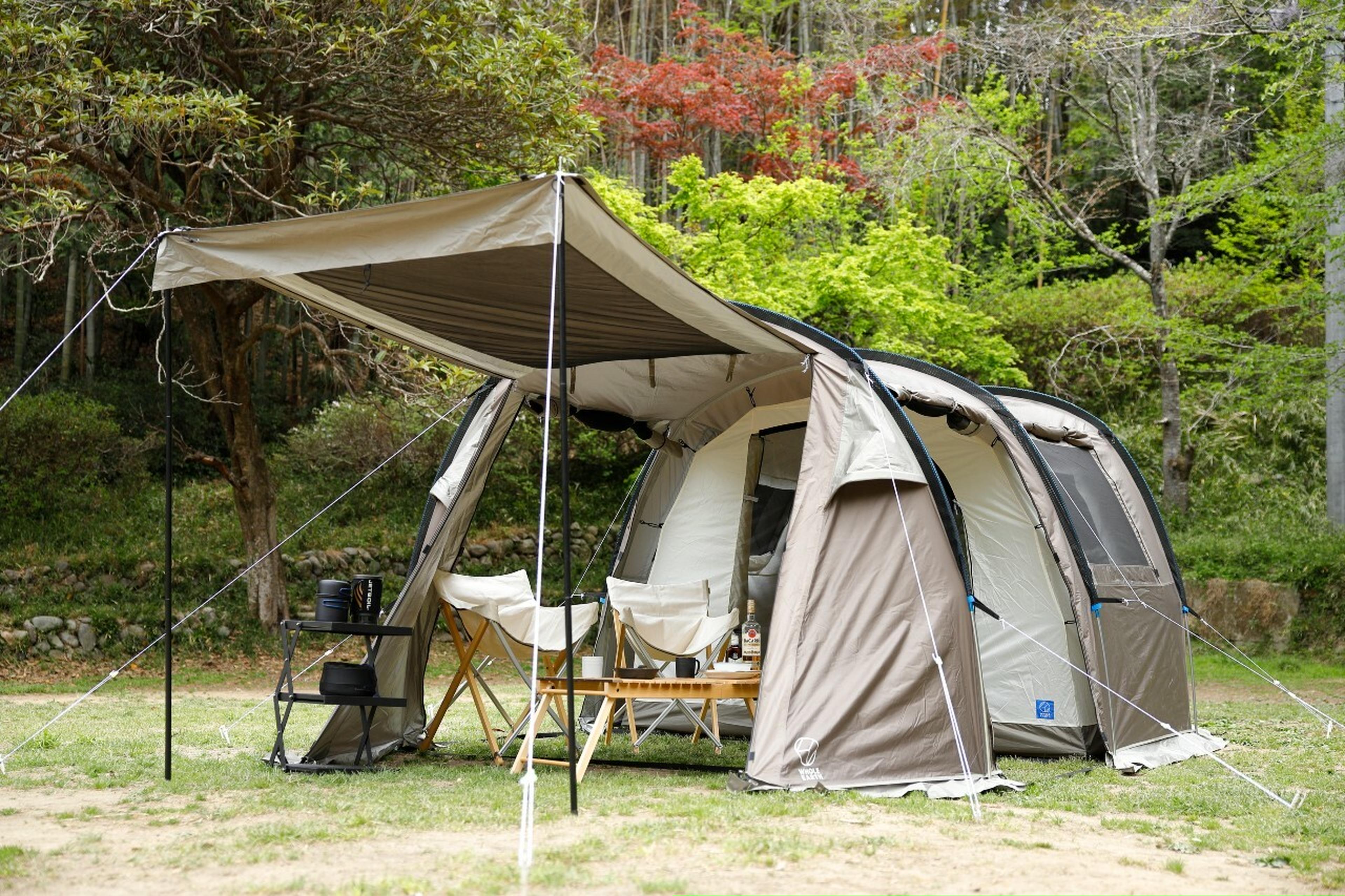 ホールアースの最新テント「アースハーフクーヘン SC」がスゴい