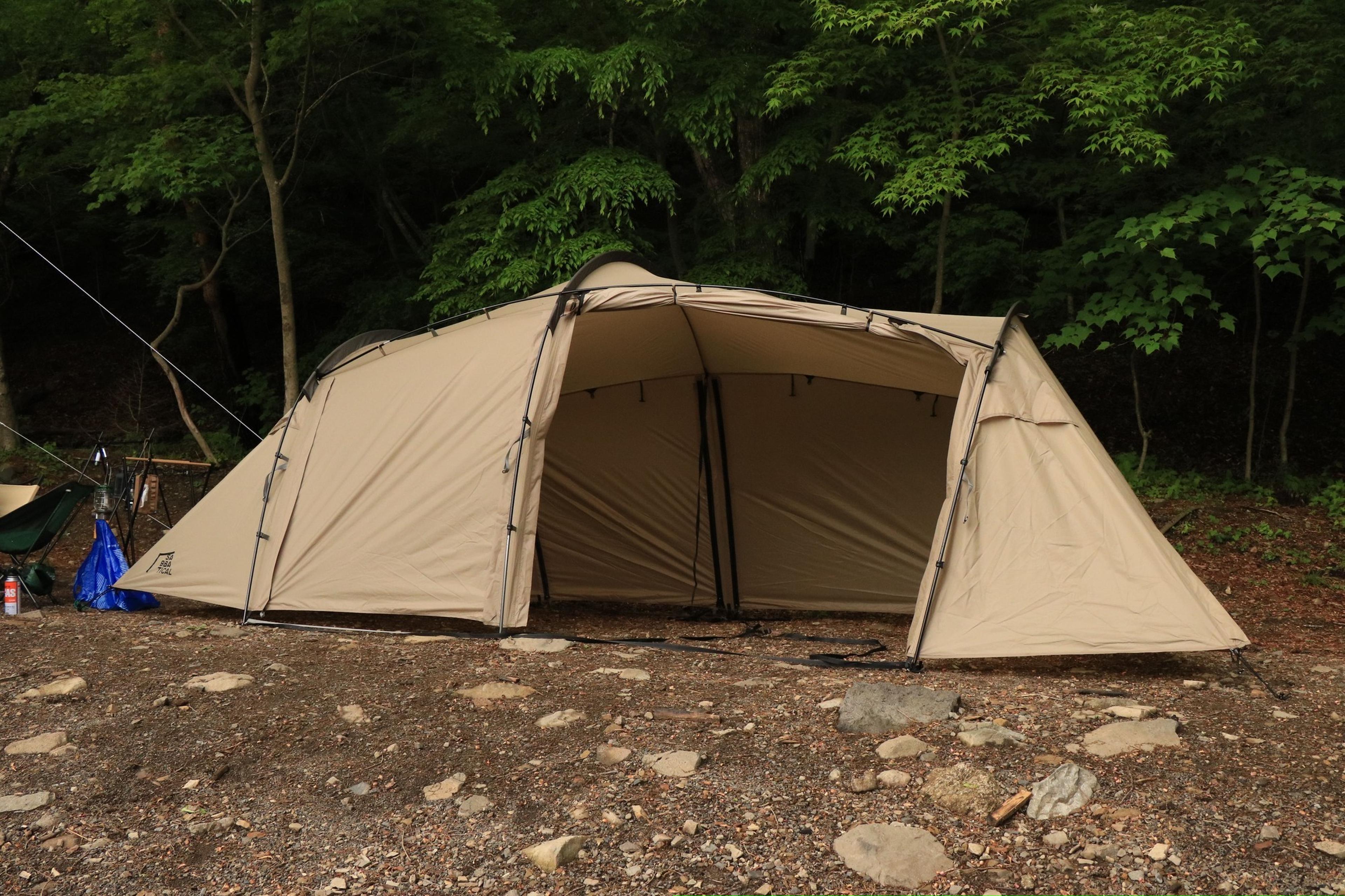 サバティカルのギリアは自分好みにアレンジ自在のテント！アルニカとの