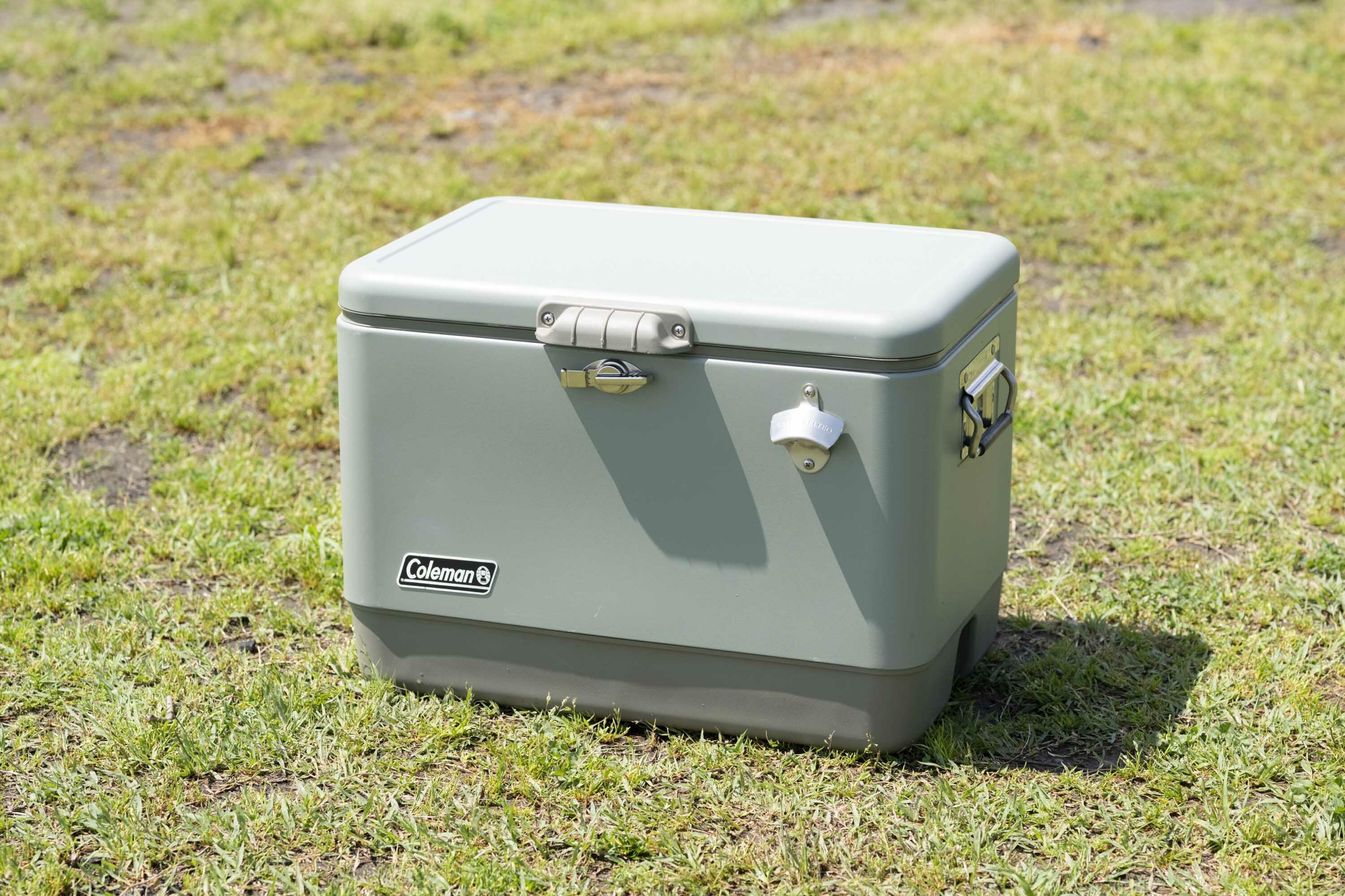 徹底レビュー】コールマンの54QTステンレススチールベルト(R)クーラー