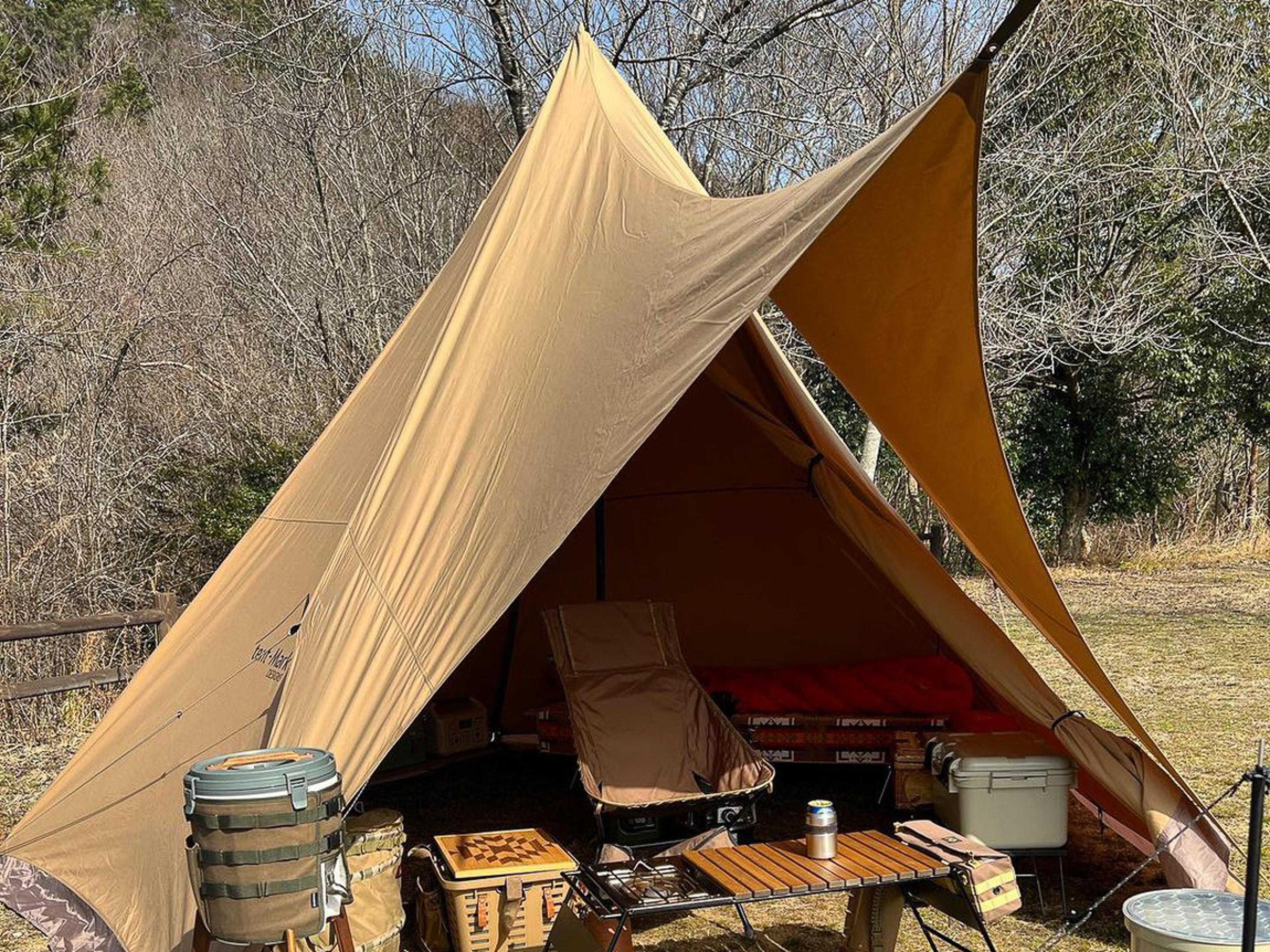 ワンポールテントの代表格！テンマクデザイン「サーカスTC」の男前