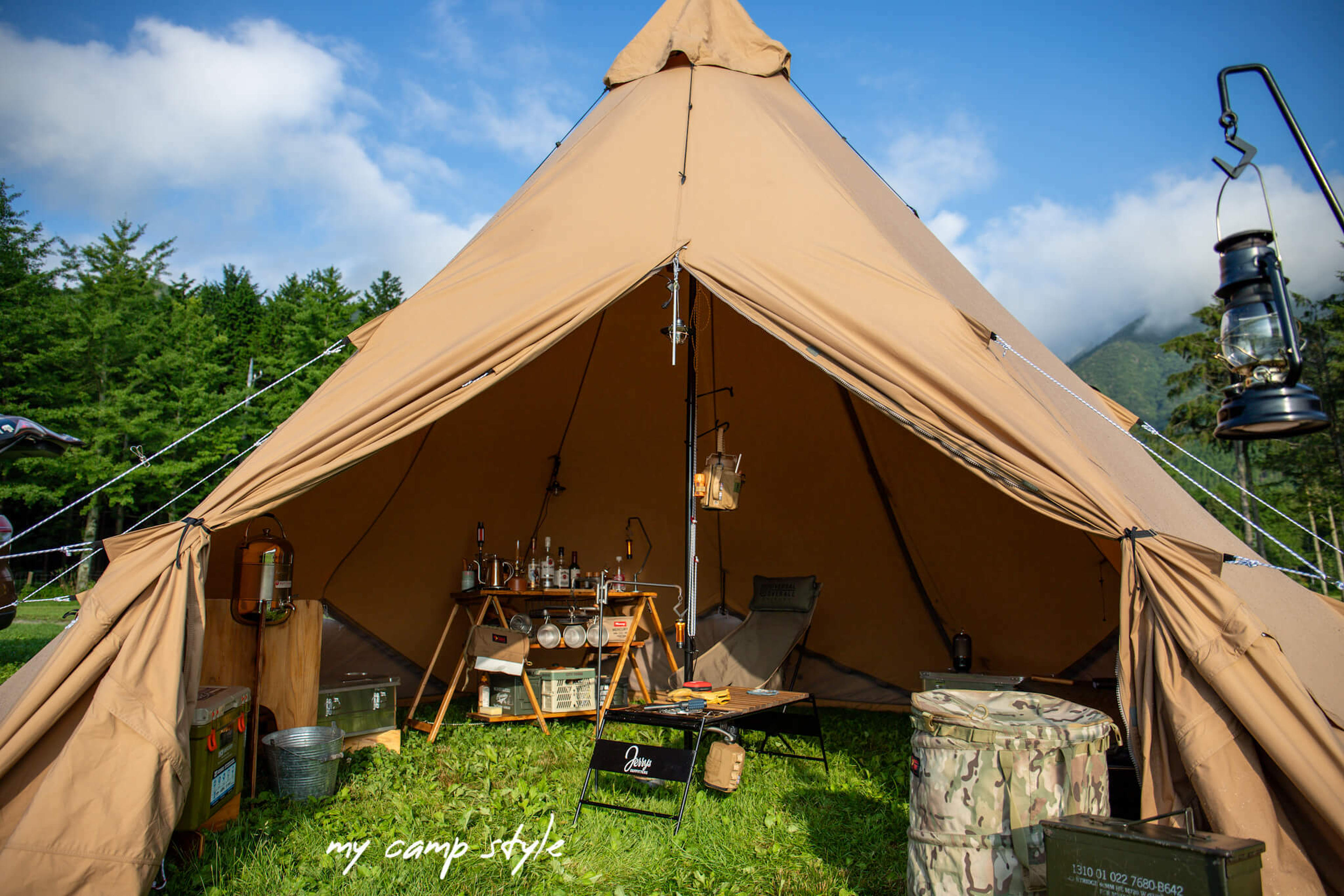 ワンポールテントの代表格！テンマクデザイン「サーカスTC」の男前