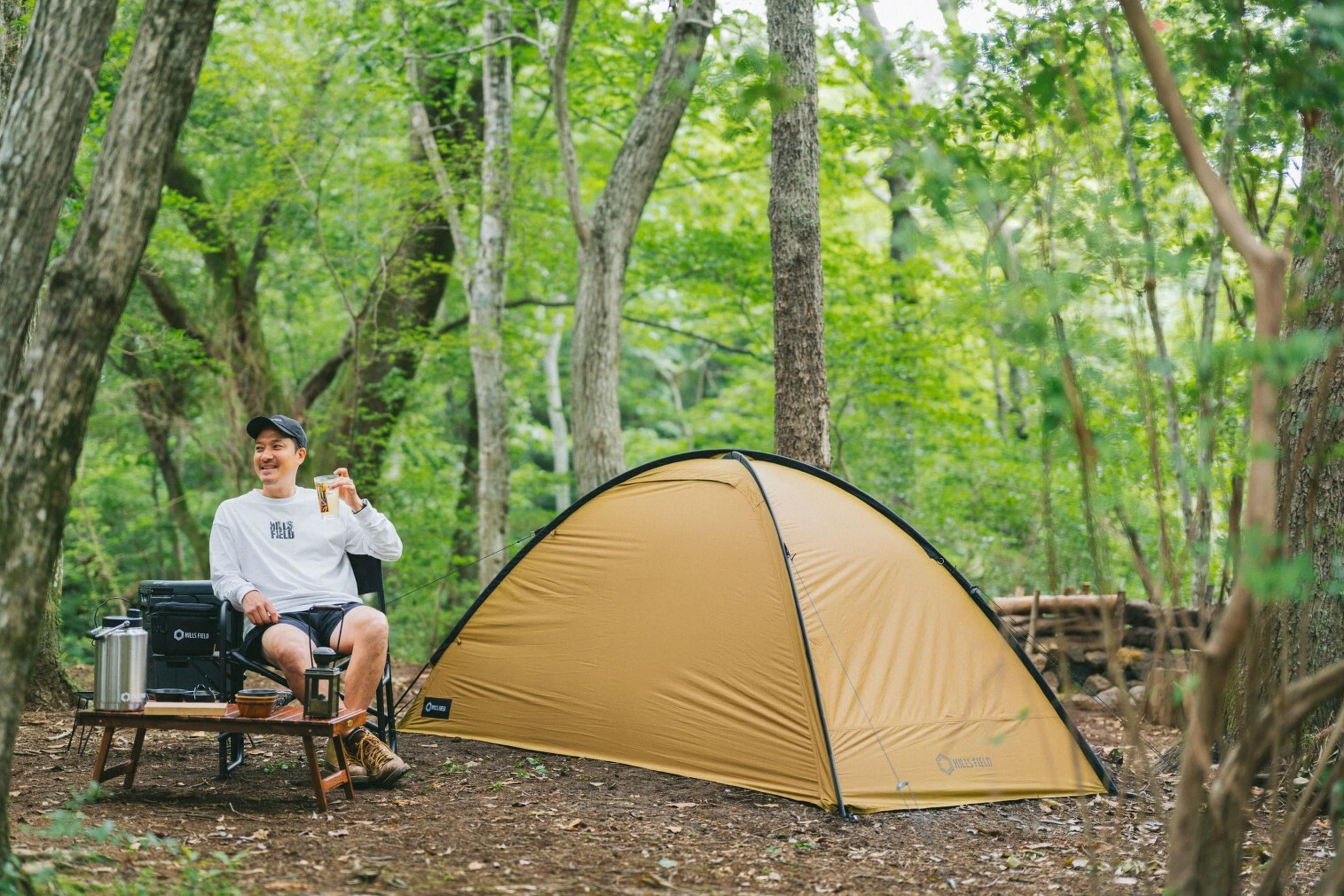 6/14】HILLS FIELDからソロキャンプの「正解テント」が発売