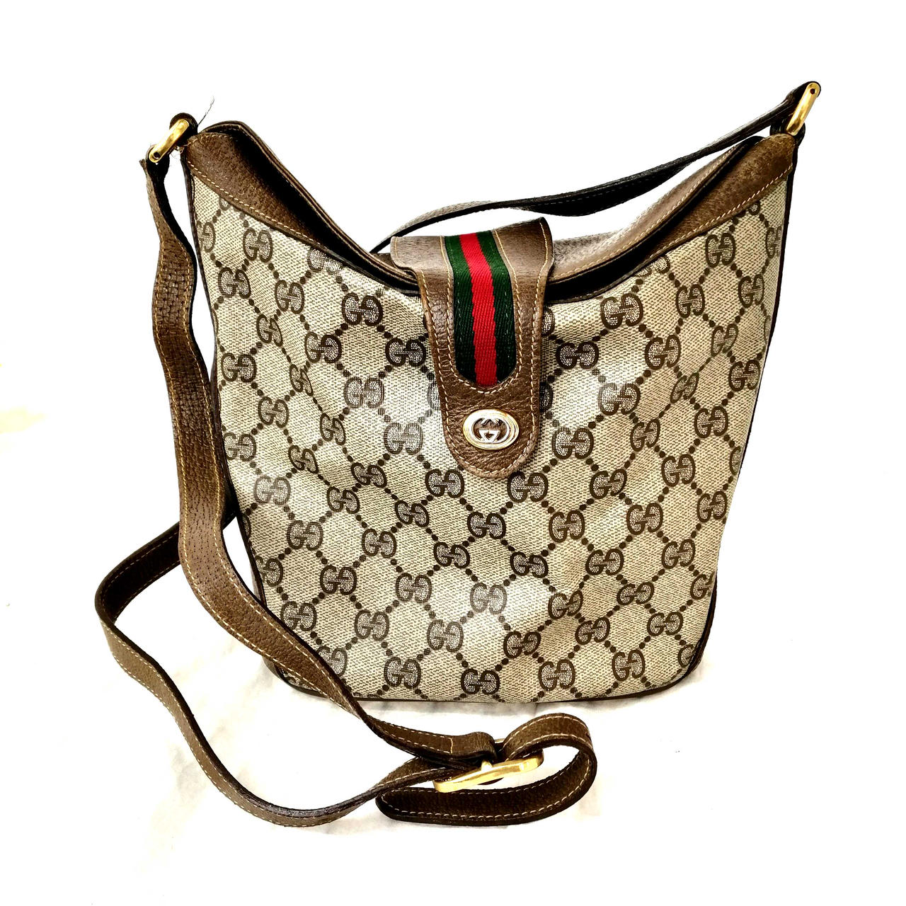 グッチ(GUCCI)|オールドグッチシェリーラインショルダーバッグ