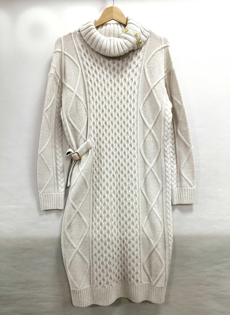 BLUE LABEL CRESTBRIDGE|ハイネックニットワンピース|【ハードオフ公式