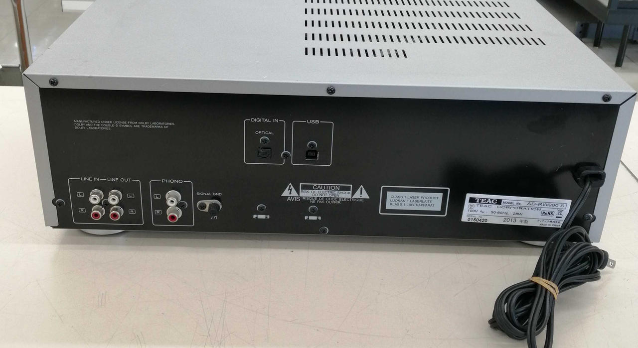 ティアック(TEAC)|CD/カセットレコーダー|【ハードオフ公式通販】オフ