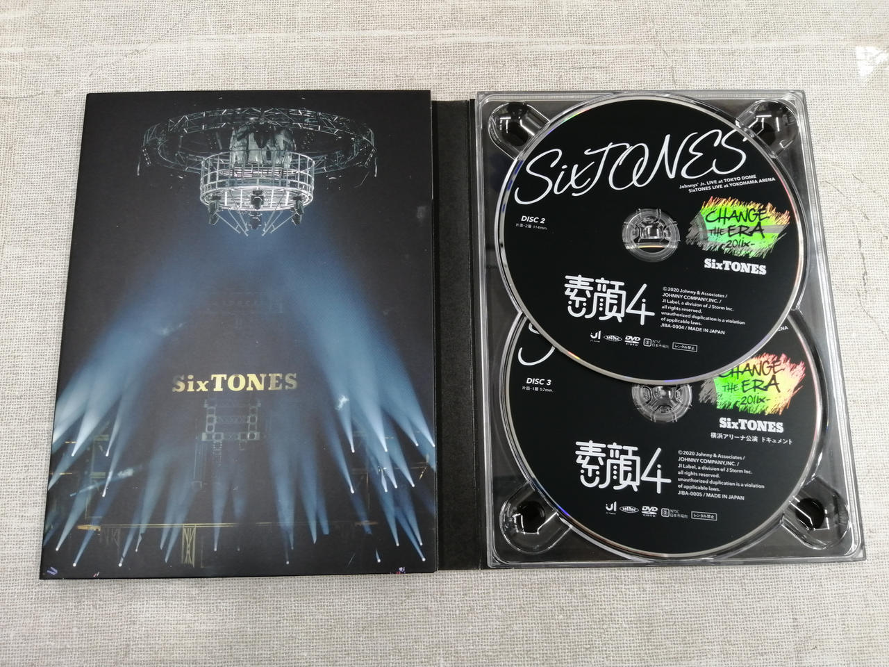 JI LABEL|素顔4 SixTones盤|【ハードオフ公式通販】オフモール