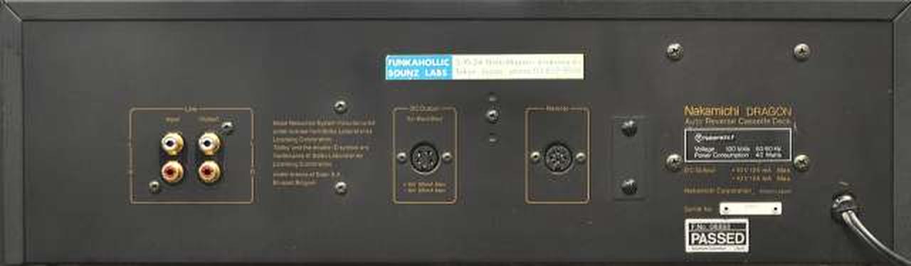 Nakamichi DRAGON 初期型カセットデッキ