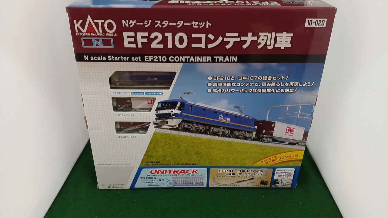 カトー(KATO)|Nゲージスターターセット EF210コンテナ列車|【ハード