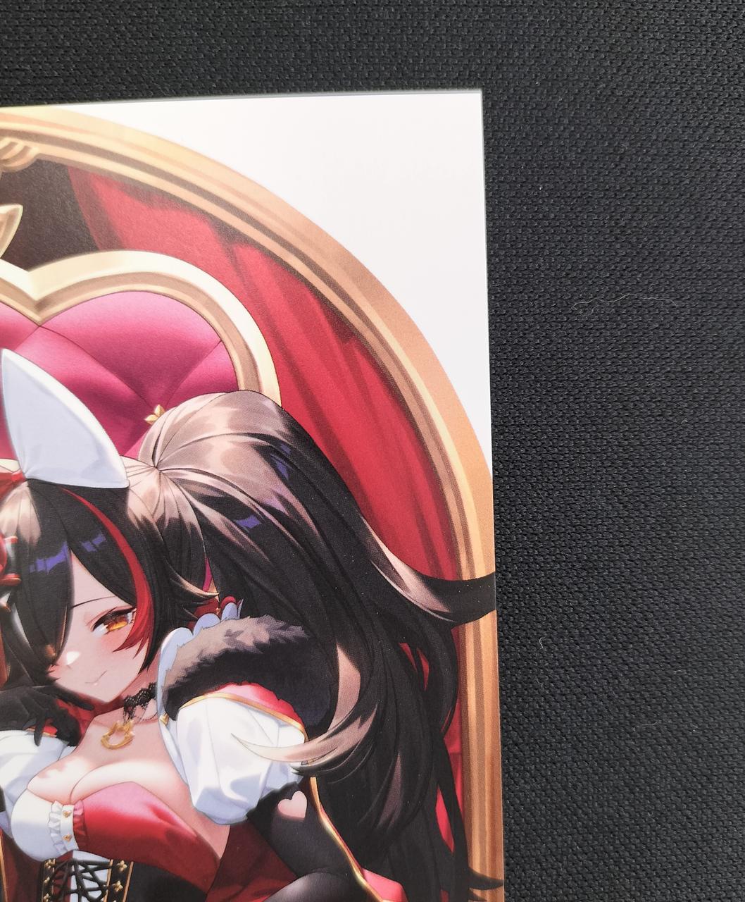 ホロライブプロダクション|大神ミオ 直筆サイン&箔押し複製メッセージ