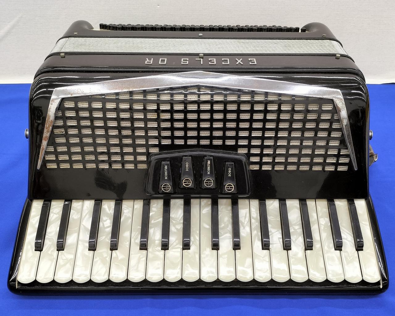 アコーディオン EXCELSIOR 302MM 皮ソフトケース付 ITALY