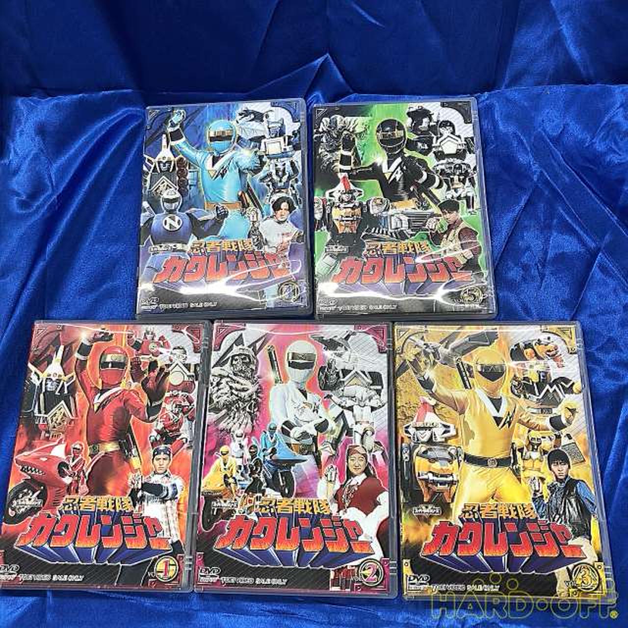 東映|忍者戦隊カクレンジャーVOL1～5 全5巻セット|【ハードオフ公式