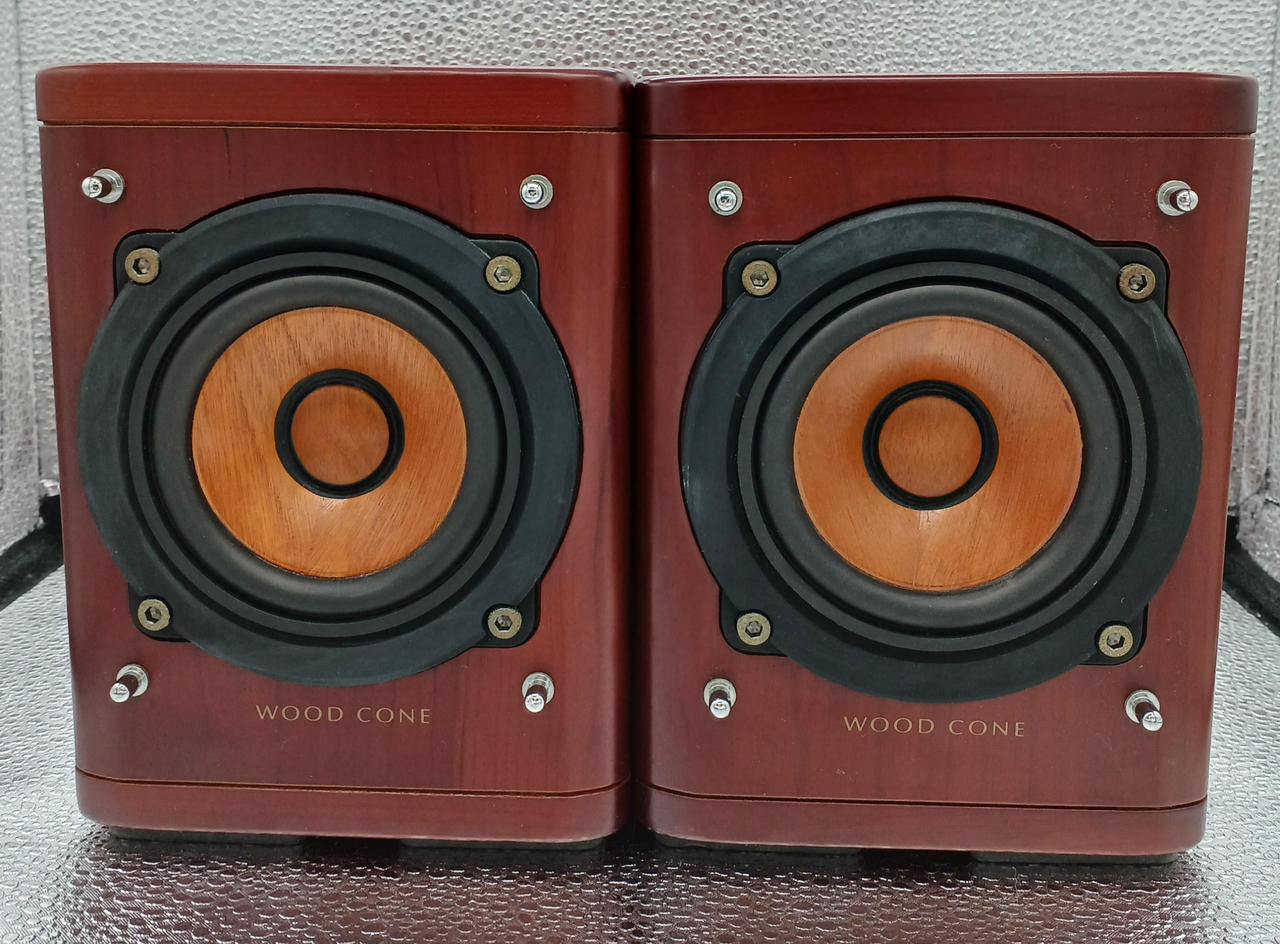 Victor SP-EXEK1 ウッドコーンスピーカーペア Victor EX-AK1 ウッド