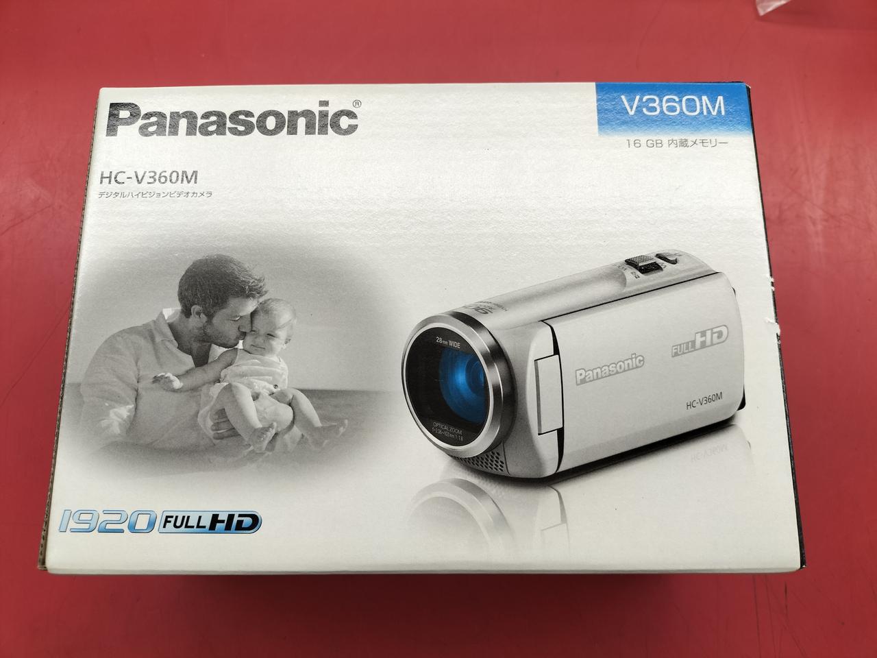 Panasonic HC-V360M FHD60Pビデオカメラ 動作確認済み Panasonic HC