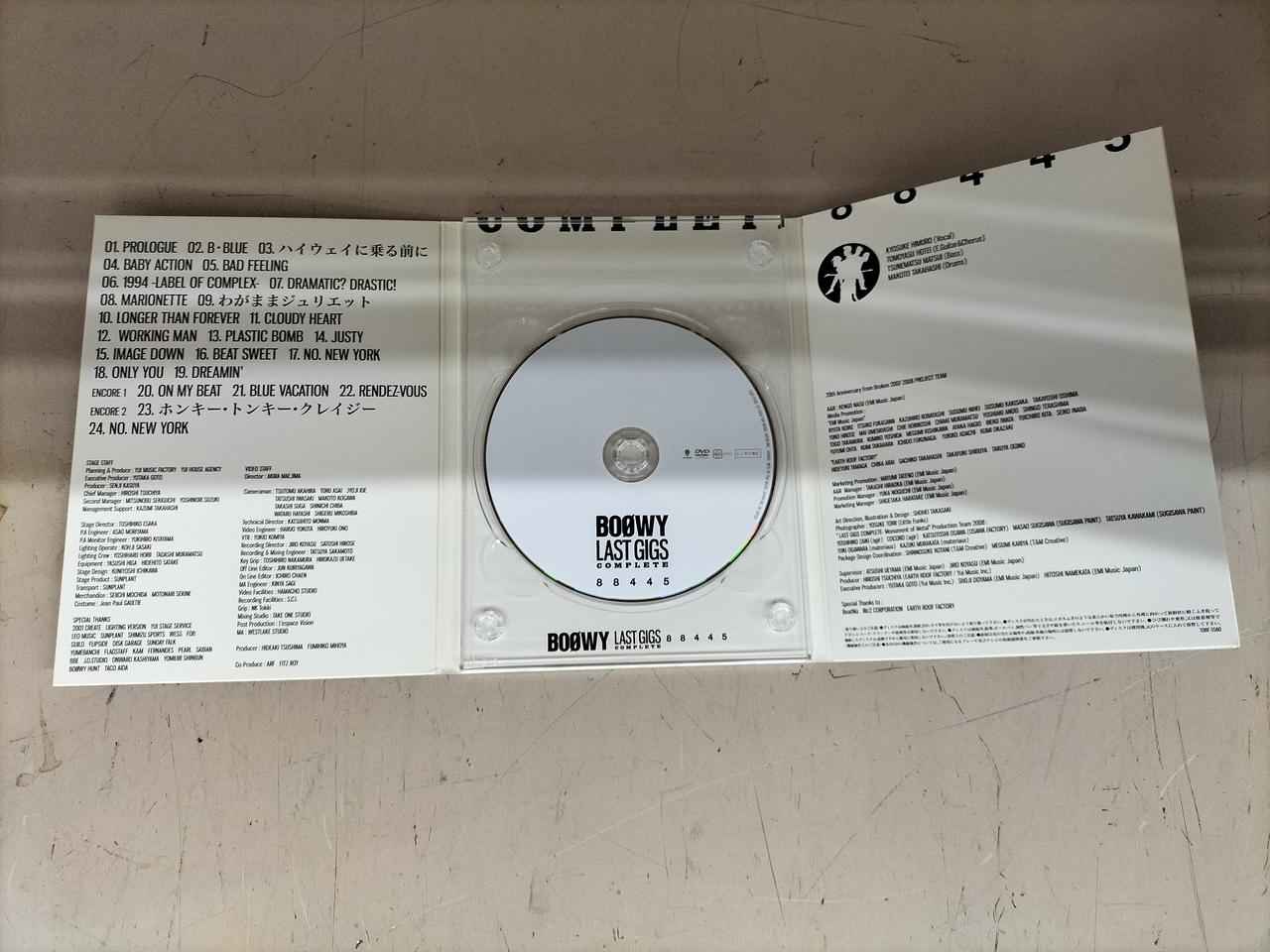 EMIミュージック・ジャパン|BOOWY / “LAST GIGS”COMPLETE [初|【ハード