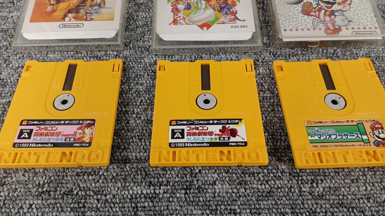 NINTENDO|*ジャンク品* ファミコンディスクシステムソフト3本|【ハード