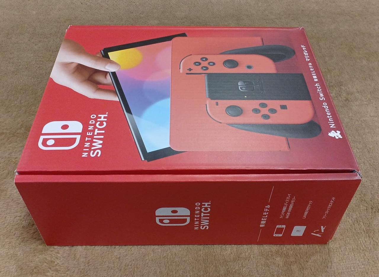 新品】Nintendo Switch 有機ELモデル マリオレッド 任天堂株式会社