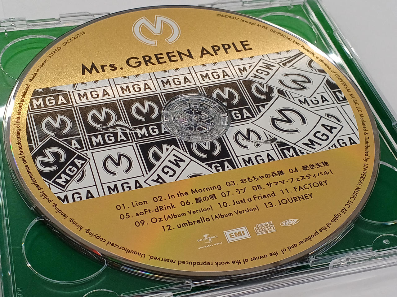ユニバーサルミュージック|MRS.GREEN APPLE(初回限定盤)(DVD付