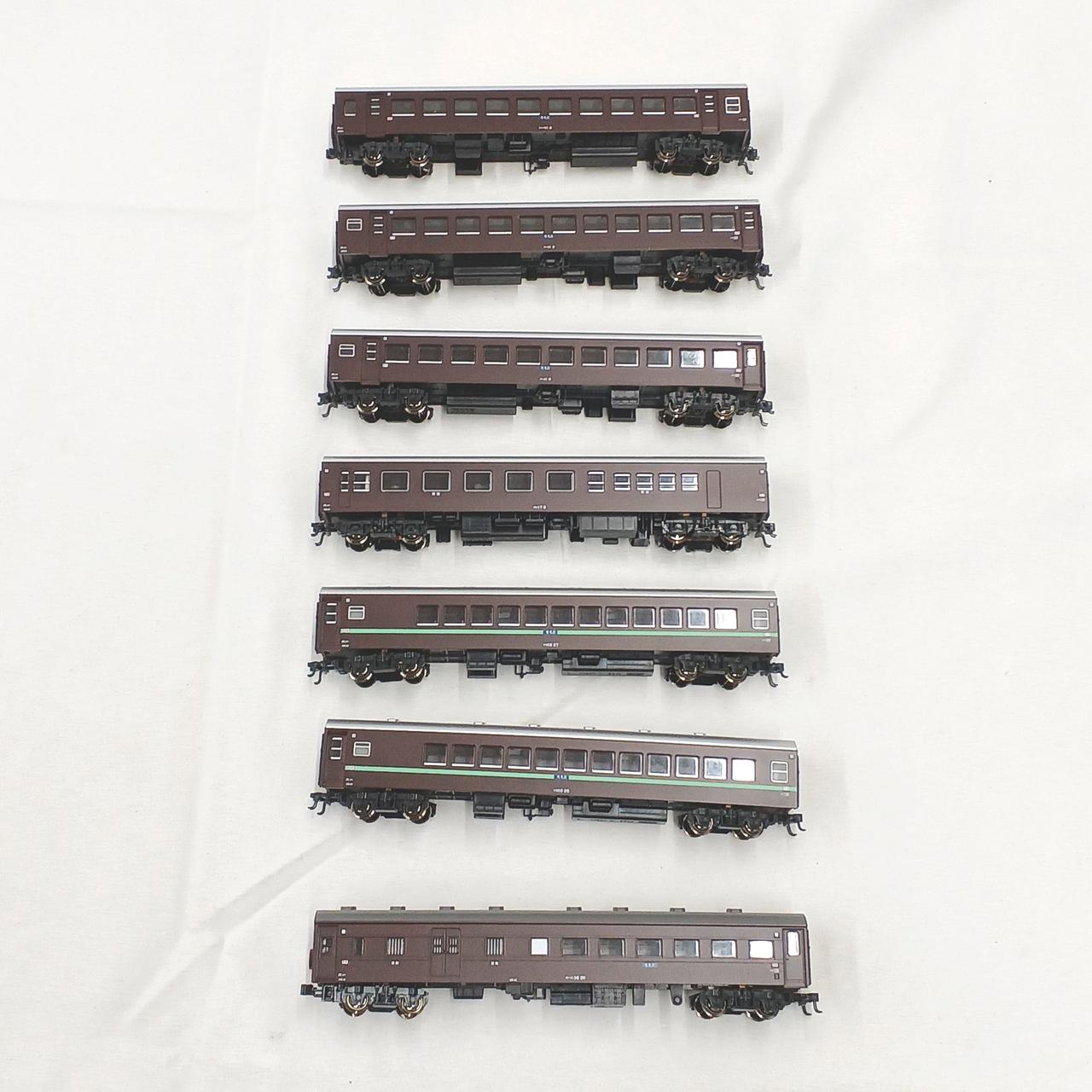 カトー(KATO)|ナハ10系 特急かもめ 後期編成 7両基本セット|【ハード