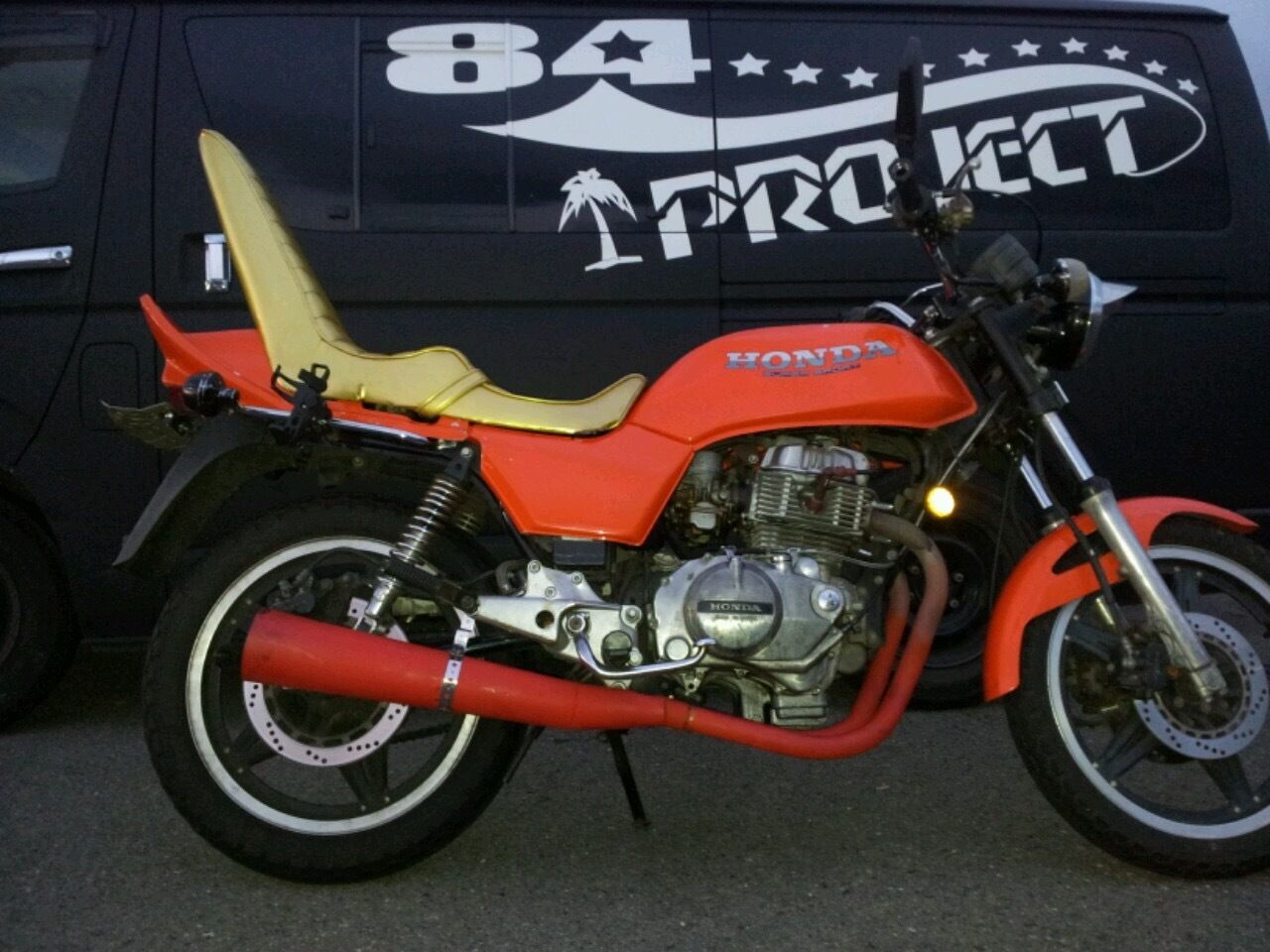 ヤシメガ3 4発用84メガホン ヤシメガcbx400f cbr400f