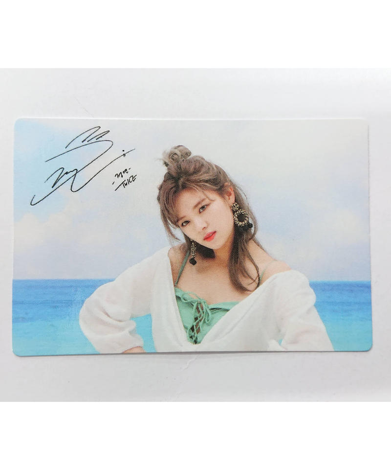 TWICE THIS IS FOR サノク 事前収録 ジヒョ トレカ TWICE ジヒョ THIS