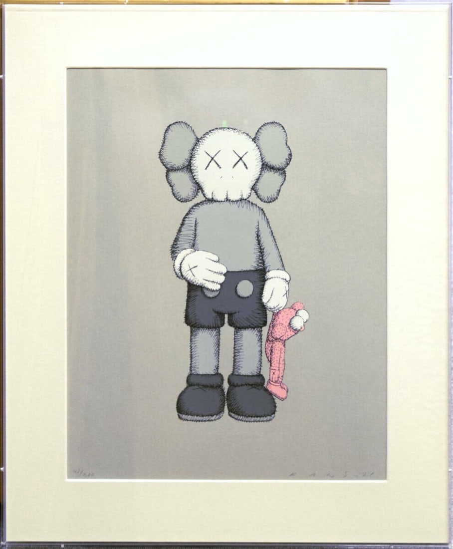 Kaws, Drawing Hand Signed