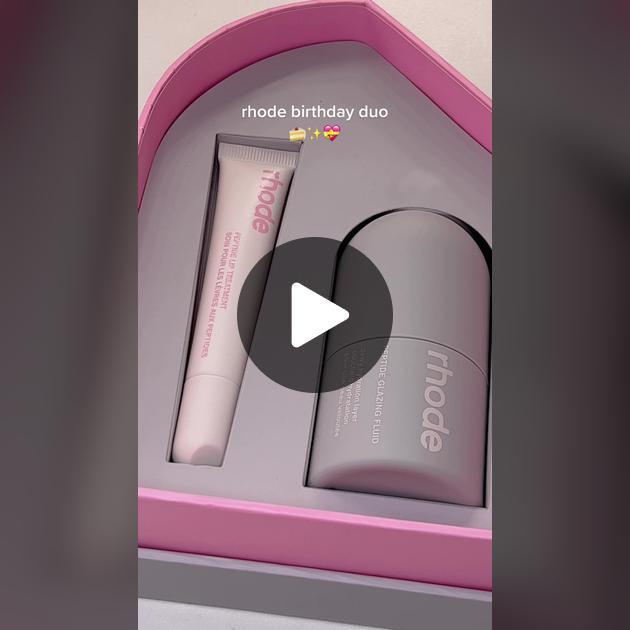 Unboxing the Rhode Skin Birthday Duo Set | TikTok
