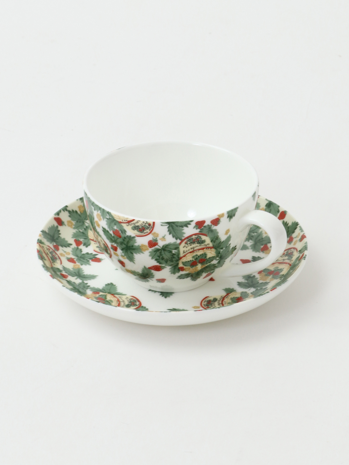 PINK HOUSE LIFE STYLE】アーカイブプリントカップ＆ソーサー｜ピンク