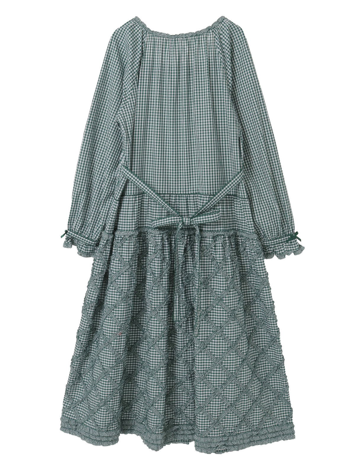 ギンガムチェックミディワンピース｜ピンクハウスオフィシャル