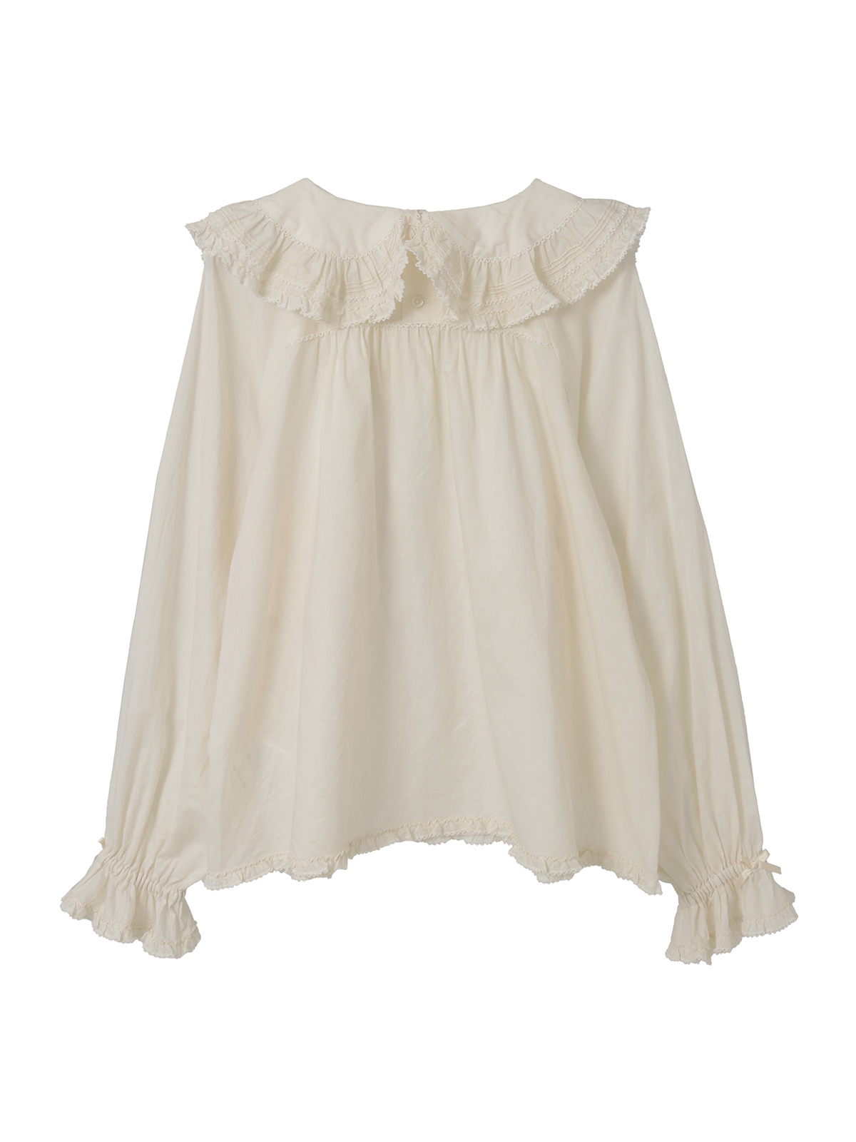 フリル襟付きローンブラウス｜ピンクハウスオフィシャルオンライン