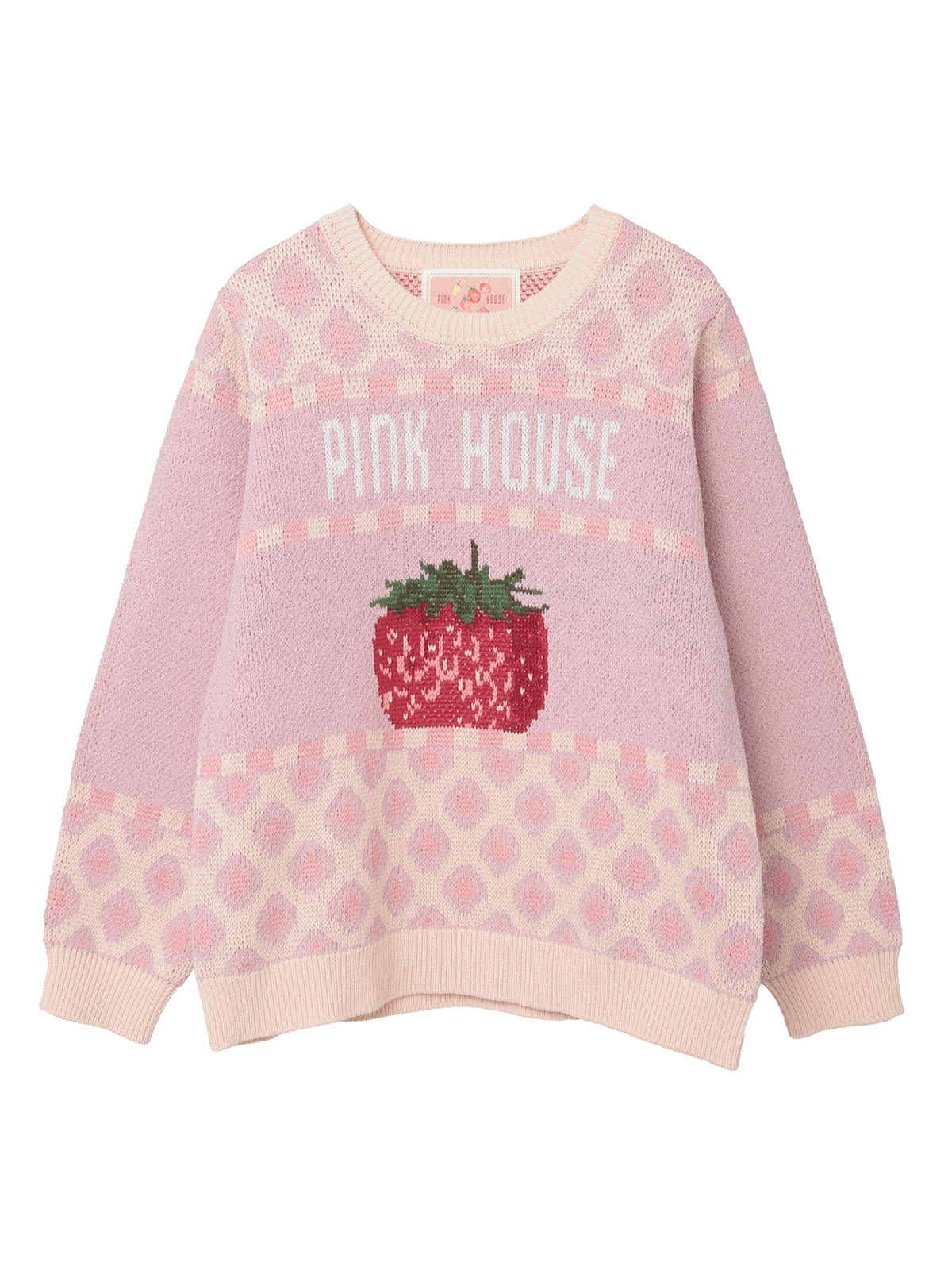 苺モチーフジャガードニット｜ピンクハウスオフィシャルオンライン