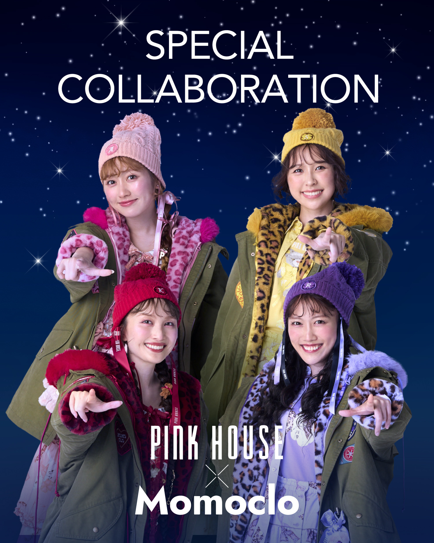 Little Twin Stars×PINK HOUSE Collaboration 11/14(fri.)NEW
