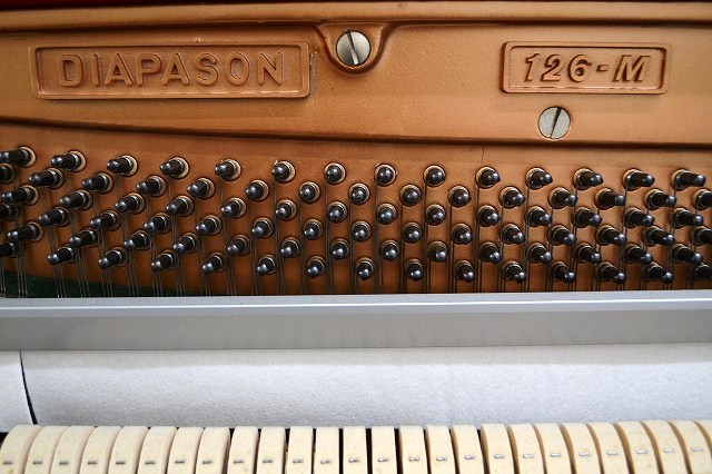 ディアパソン 中古ピアノ 品番 126M アップライトピアノ リフレッシュ