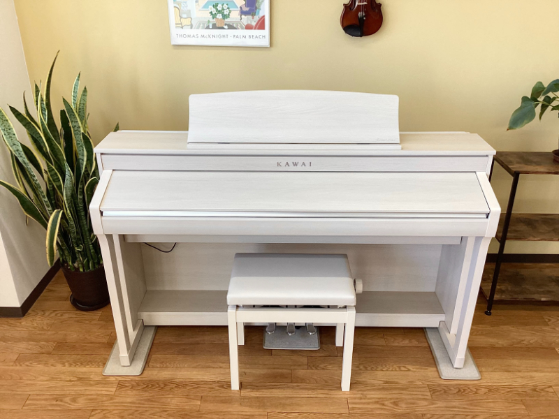 カワイ CA78A プレミアムホワイトメープル調仕上げ 中古 2019年製