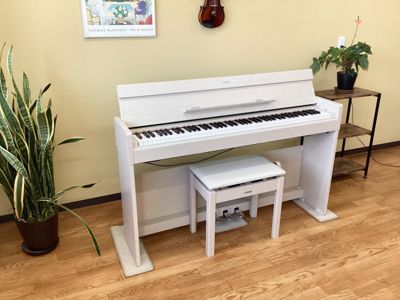 ヤマハ YDP-S34WA ホワイトアッシュ調 中古 電子ピアノ 88鍵盤 2019年