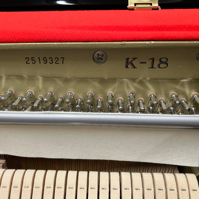 中古》K-18 カワイアップライトピアノ | 中古アップライトピアノ