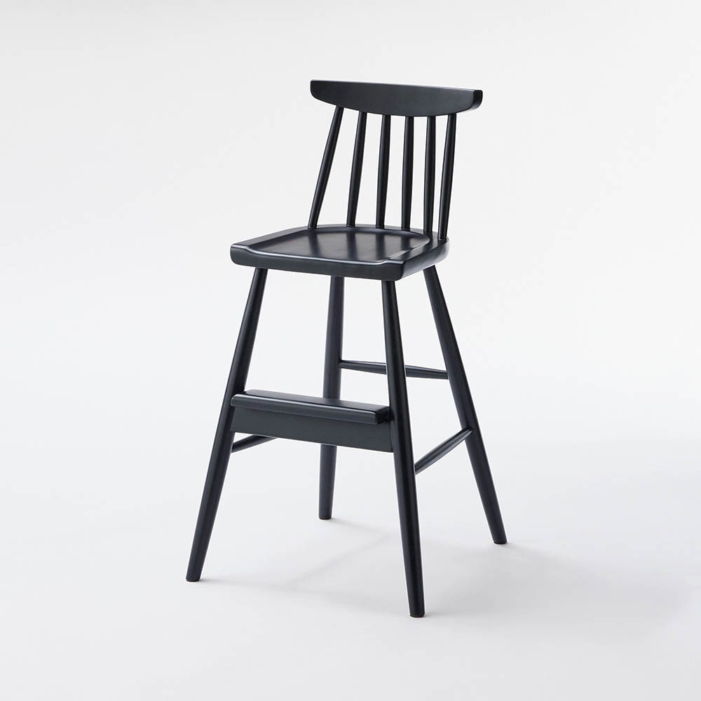 キッズも使えるハイタイプのウィンザーチェア（ダイニングチェア