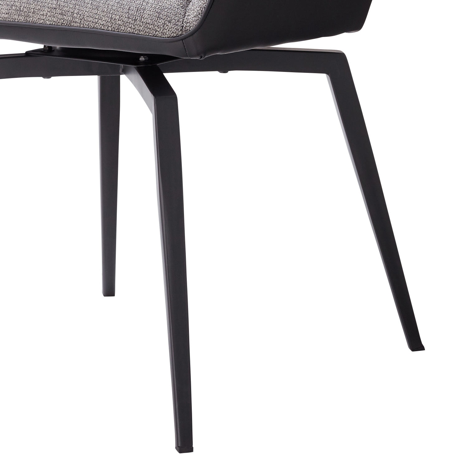 回転式モダンダイニングチェア2脚セット（ダイニングチェア/ソファー