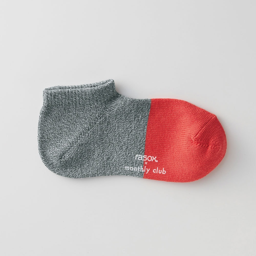 ストレスフリーなL字型ソックス（ソックス/靴下/フットカバー