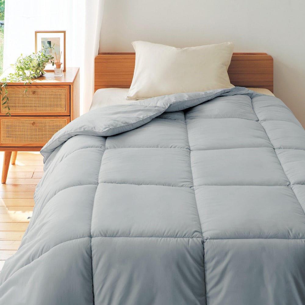 羽毛のようにあたたかい洗える抗菌防臭防ダニ掛け布団（掛け布団/羽毛