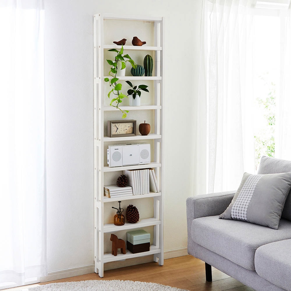 突っ張らずに取り付けられる薄型ラック・本棚（壁面収納）｜(BELLE