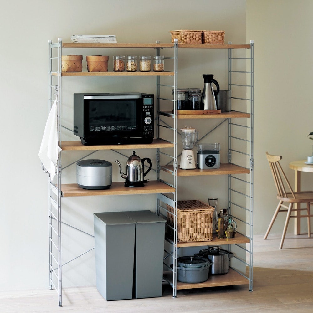 3/16まで大型送料無料】 しっかり仕様のダブルワイヤーレンジ台＜ハイ