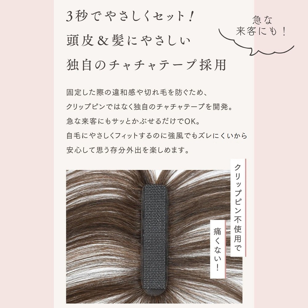 HAIRMATE chacha（チャチャ） (部分用ウィッグ)(ペスカ)｜通販の
